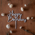 Bild in Galerie-Betrachter laden, Cake Topper "Happy Birthday"

