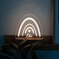 Bild in Galerie-Betrachter laden, LED-Nachtlicht "Regenbogen" mit Wunschnamen
