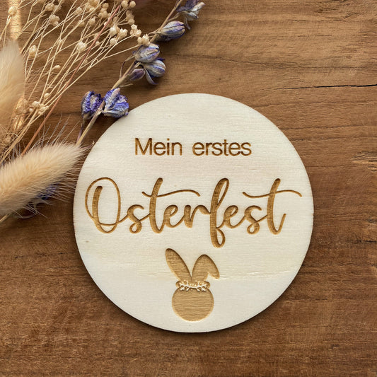 Meilensteinkarte "Mein erstes Osterfest"