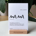 Bild in Galerie-Betrachter laden, Postkarte "MAMA" + Kartenaufsteller, personalisierbar
